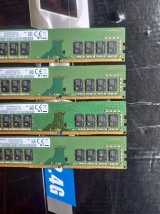 Kit 32GB RAM Samsung 2666mhz (4 x 8gb 2666v)