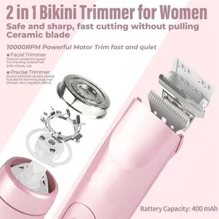 Afeitadora Eléctrica 2 en 1 para Mujer