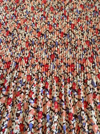 Blusa Sfera Plisada Multicolor Talla M