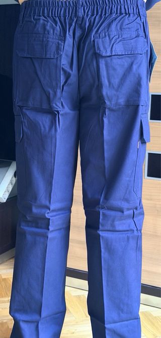 Pantaloncini cargo blu da uomo per lavoro T-50