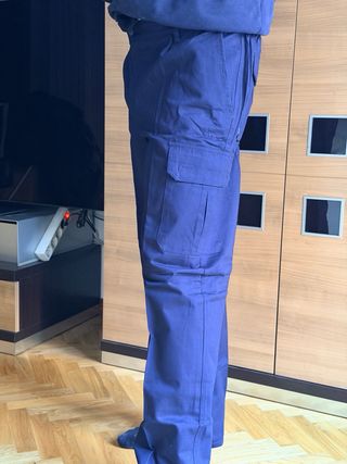 Pantaloncini cargo blu da uomo per lavoro T-50