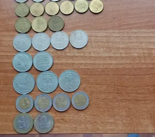 Lote monedas y billetes de Portugal