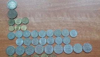 Lote monedas y billetes de Portugal