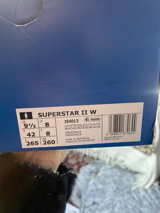 Scarpe Adidas Superstar Beige/Nero