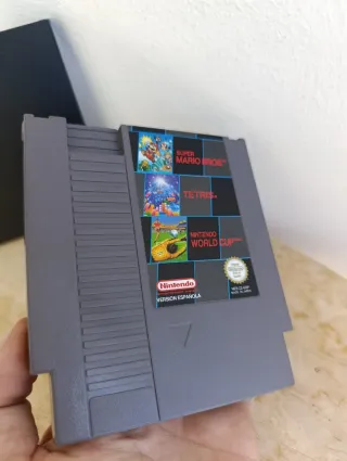 Pal españa Nintendo Nes Mario Bros Tetris World Cu