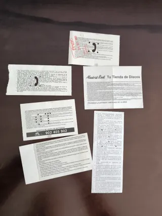 Colección entradas Bunbury