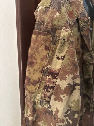 Giacca Militare Mimetica Tg 52