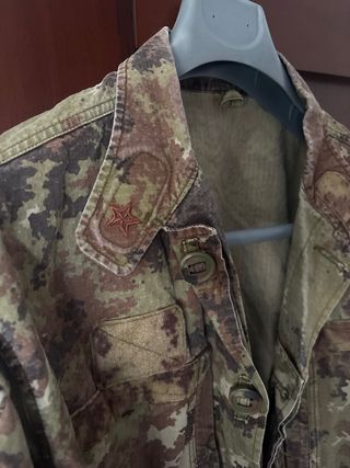 Giacca Militare Mimetica Tg 52