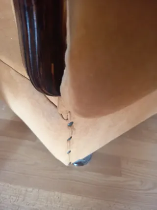 Sillón recien tapizado  sin haberlo usado