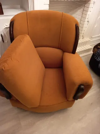 Sillón recien tapizado  sin haberlo usado..