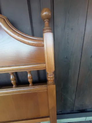 Cabecero de madera para cama de 90