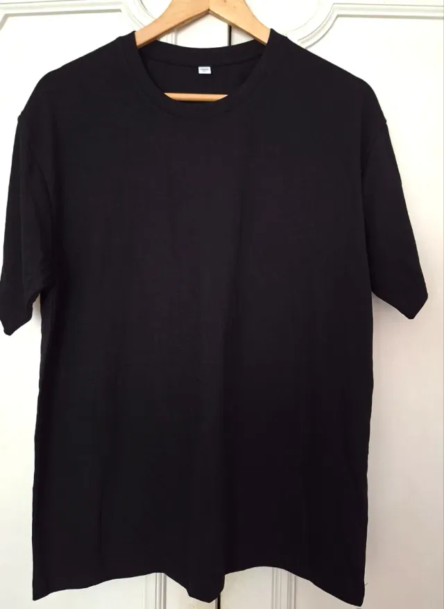 2 Camisetas Negras, talla XL, sin estrenar