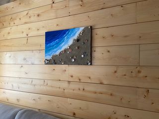 Cuadros al oleo de playa