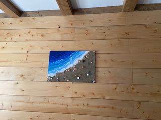 Cuadros al oleo de playa