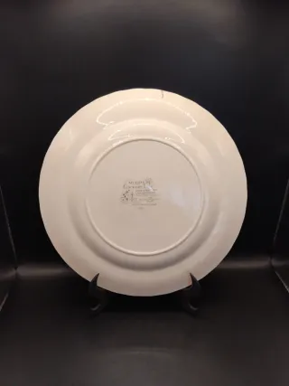 🇬🇧 Plato de porcelana inglés Staffordshire azul