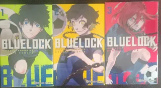 Tomos de manga de blue lock 1-3