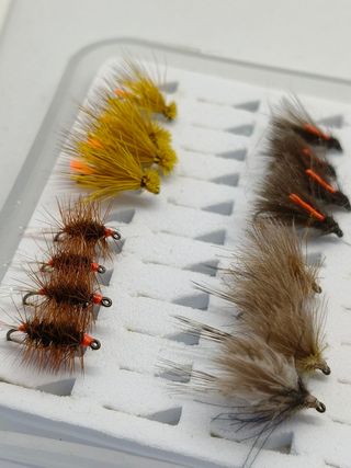 Set Moscas Secas Pesca SIN MUERTE