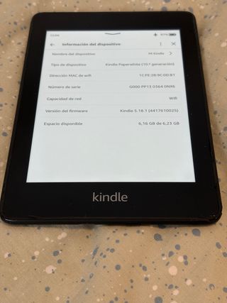 Kindle Paperwhite 10ª Gen
