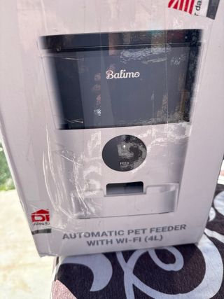 Dispensador Comida Mascota Balimo Wi-Fi 4L