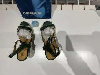Zapatos Mustang Tacón Mujer Talla 38
