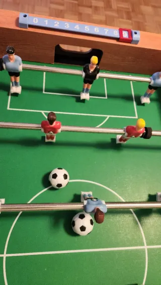 Futbolín de mesa