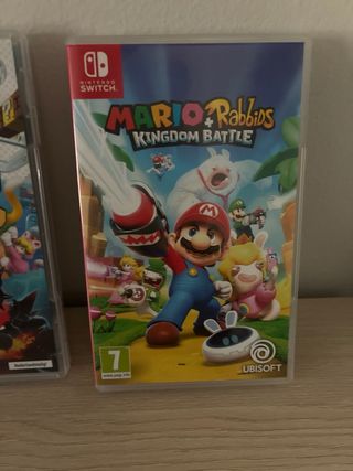 Lote 3 juegos Mario Nintendo Switch
