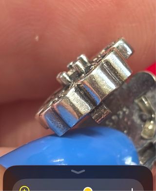 Charm clip pulsera estilo Pandora,plata