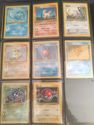 Cartas Base Set - Jungla - Fossil 1ª Edición 🇪🇸