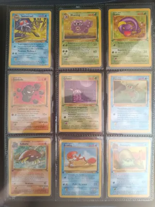 Cartas Base Set - Jungla - Fossil 1ª Edición 🇪🇸