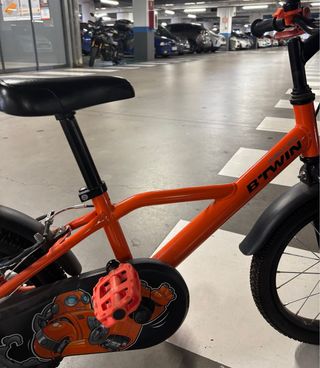 Bicicleta infantil B'TWIN naranja