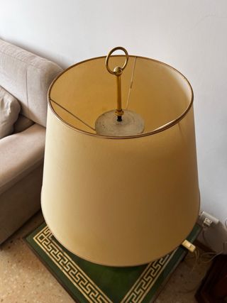 Lámpara Vintage Metal y Madera