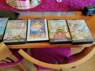 Consola Sega Mega Drive 16-BIT Negra +8 juegos