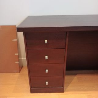 Escritorio madera haya hecho a mano