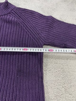 Jersey Punto Cremallera Ralph Lauren Morado Size S