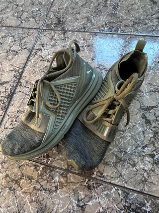 Zapatillas Puma Hombre Verde Oliva
