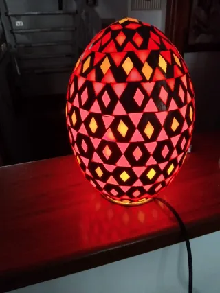 Lampada decorativa mosaico egiziana