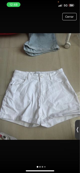 Pantalones cortos vaqueros