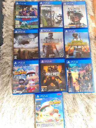 PS4 Juegos: Winning Eleven, Call of Duty, Final Fa