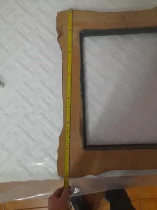 Cornici in legno decorate (2 unità)