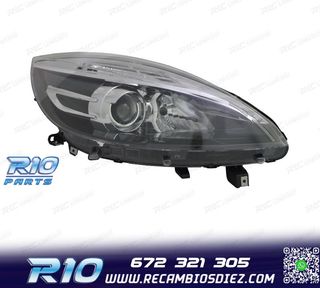 FARO DCH RENAULT SCENIC III 12-16 FONDO NEGRO