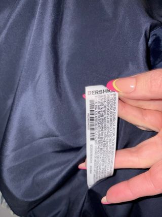 Cazadora acolchada vintage denim,Bershka