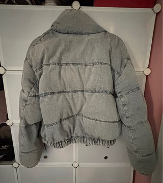 Cazadora acolchada vintage denim,Bershka