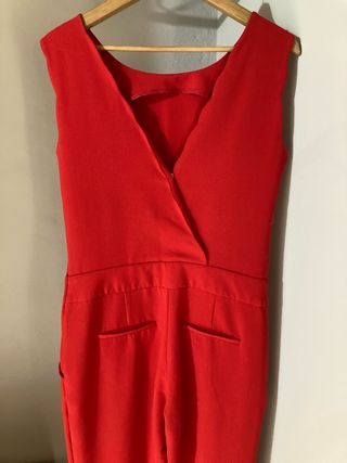 Mono NAF NAF rojo talla 40