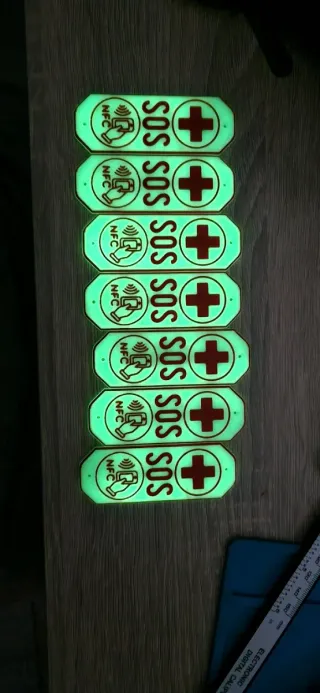NFC SOS, Contactos de emergencias