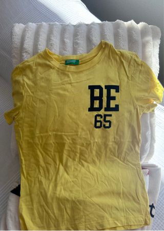 Camiseta Benetton niño amarilla BE 65