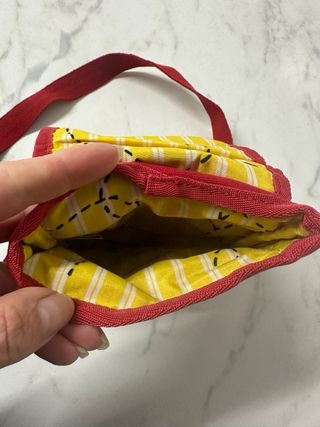 Bandolera Lacoste Roja