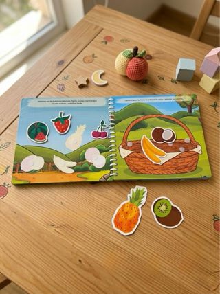 Libro interactivo artesanal para niños