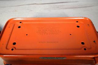 Báscula de cocina Stube vintage naranja
