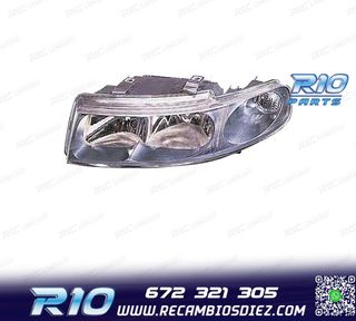 FARO IZQ PARA SEAT LEON 99-05 TOLEDO II 99-04