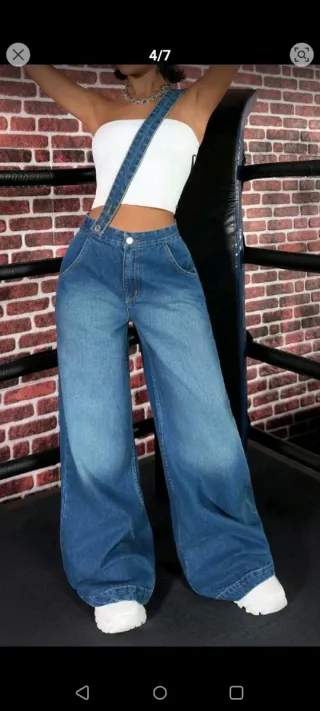 Peto vaquero talla 34/36